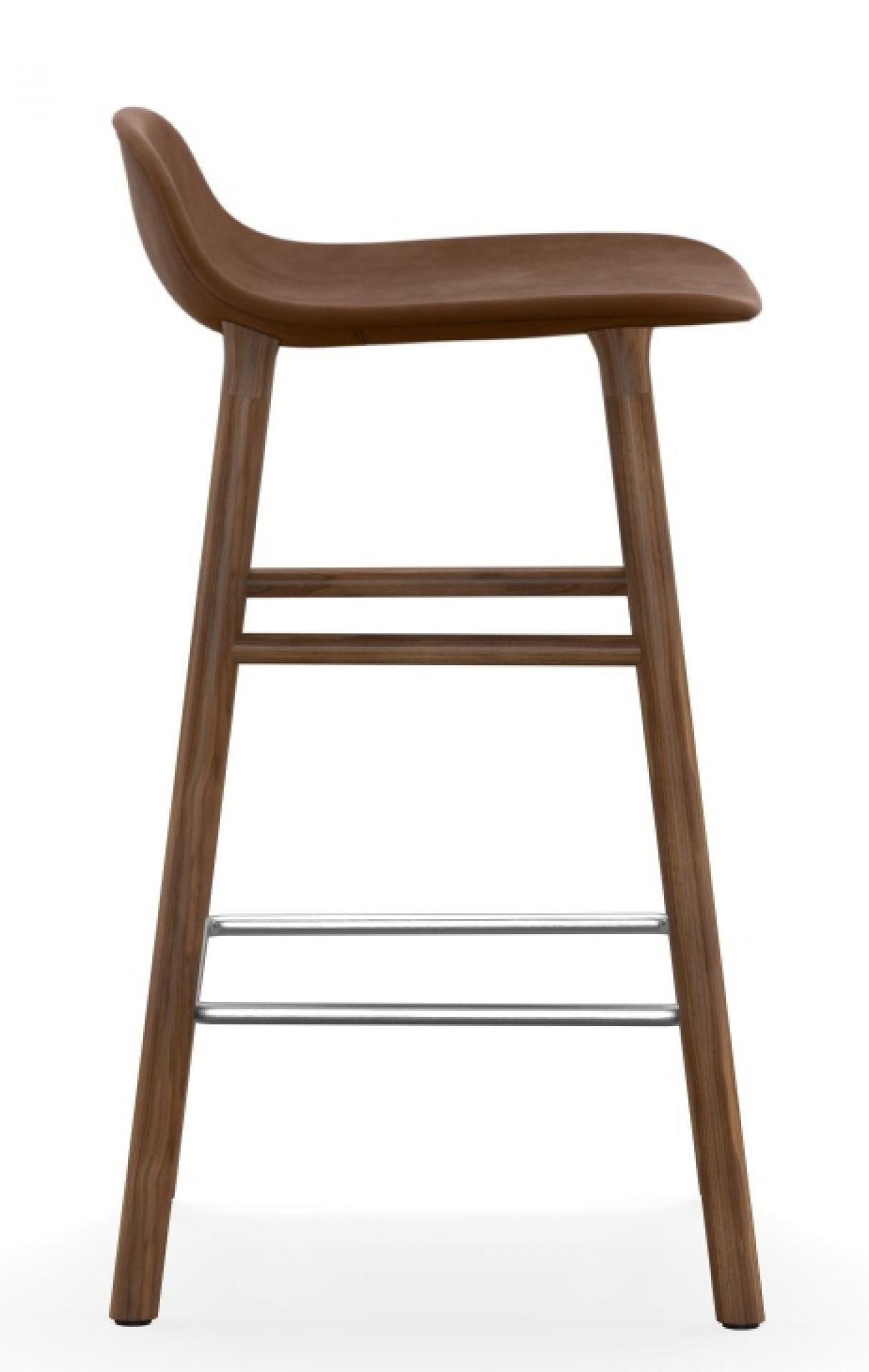 Form Barstool  H 65 cm Oak Upholstered Normann Copenhagen