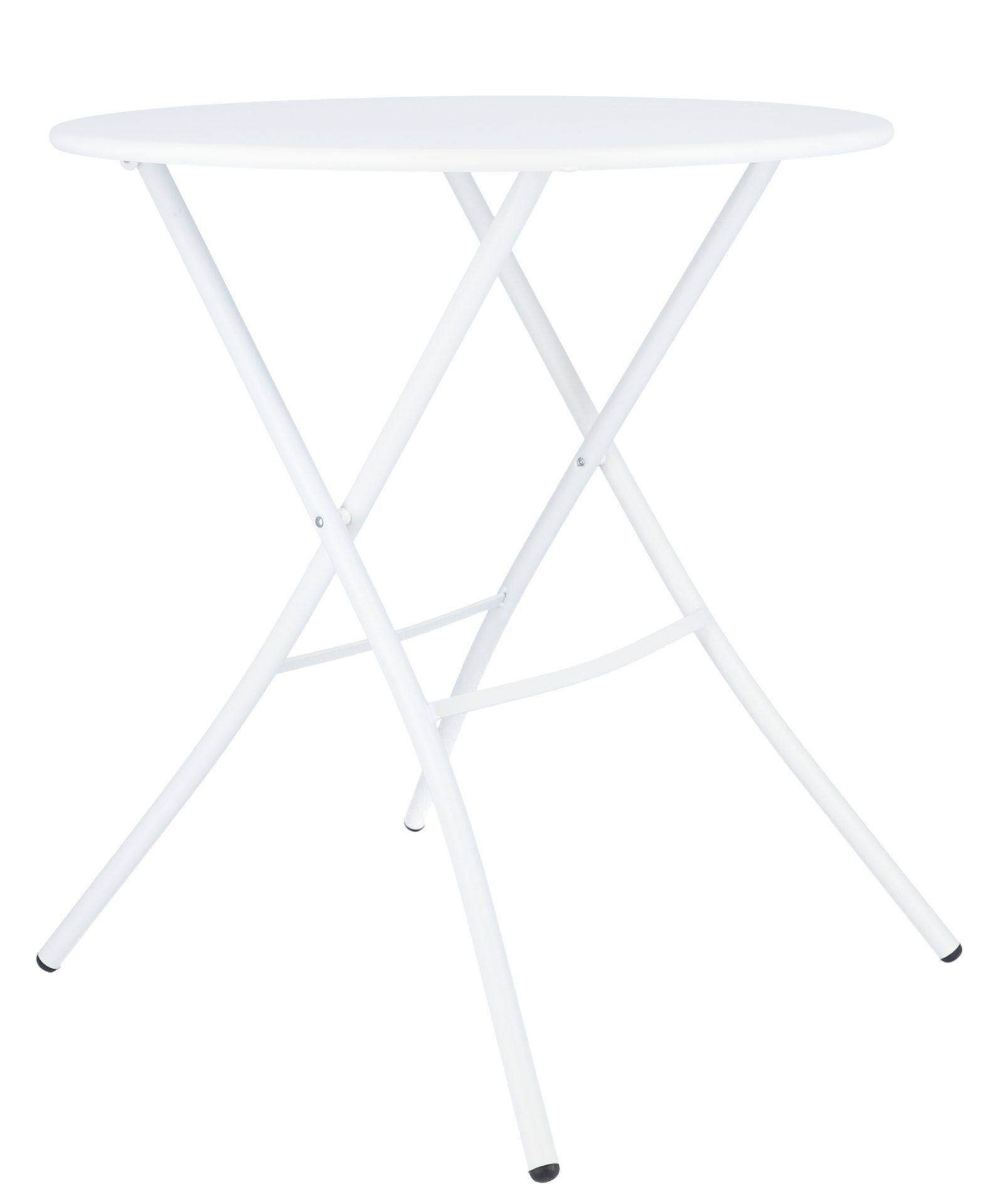 Fiam Sirio Folding Table Ø 67 cm Outdoor Jan Kurtz Taupe