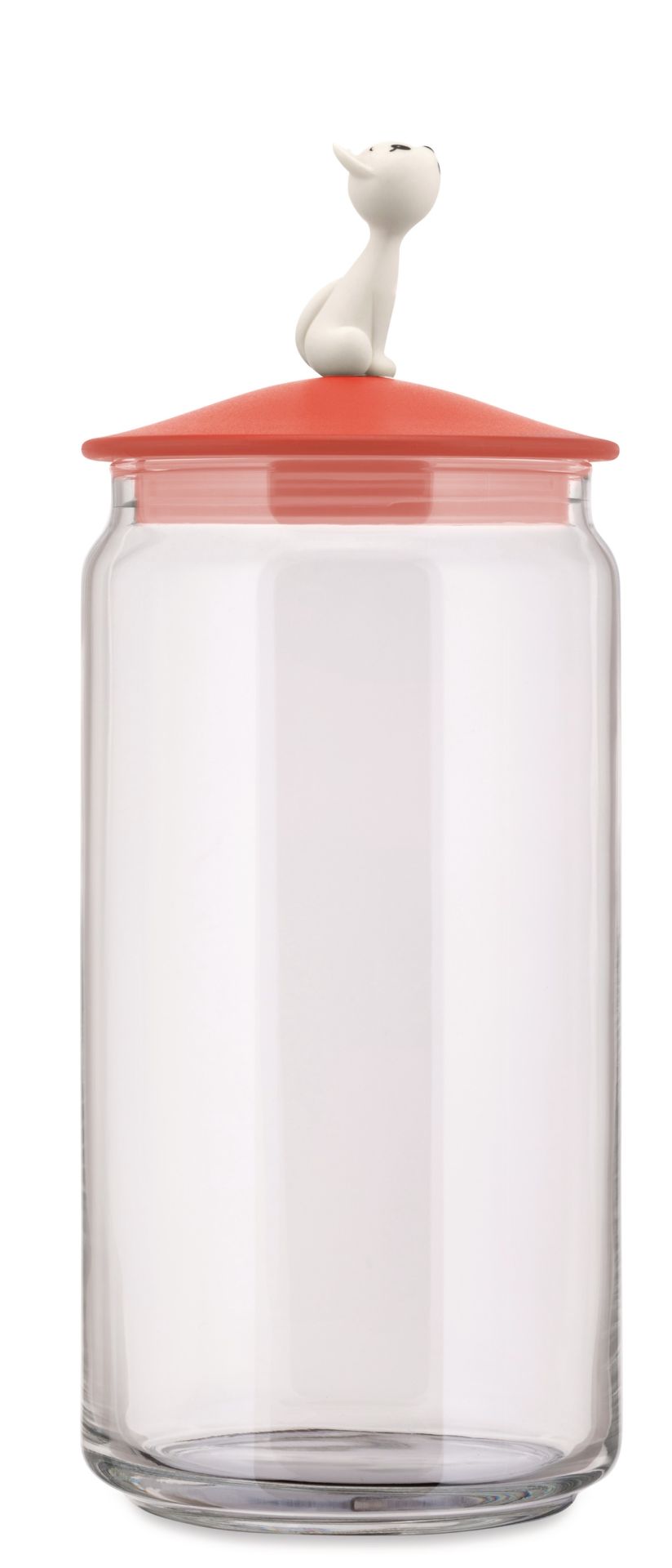 MioJar AMMI22 Cat food container Red-orange Alessi SINGLE PIECES