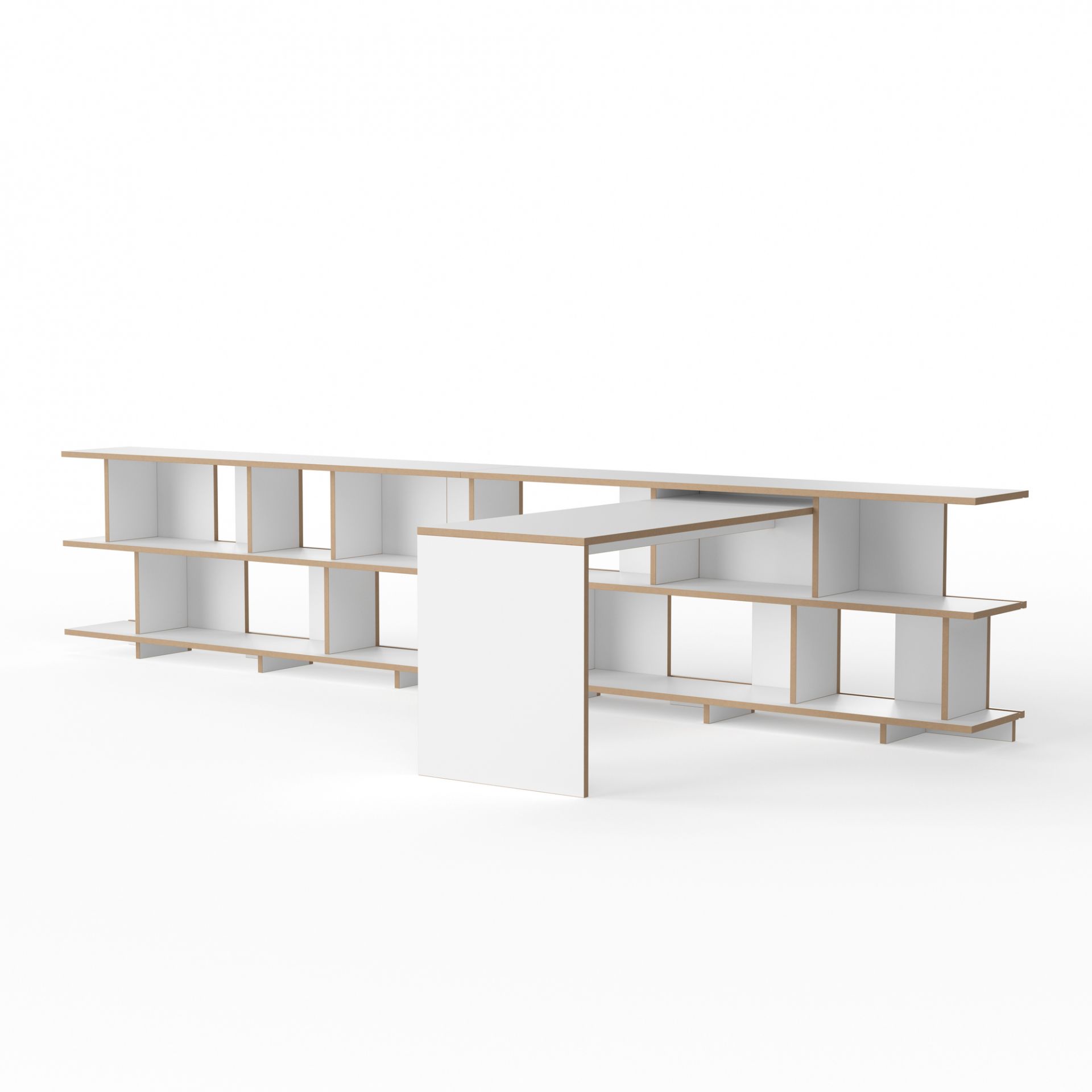 Anstell table for Stell shelf Tojo