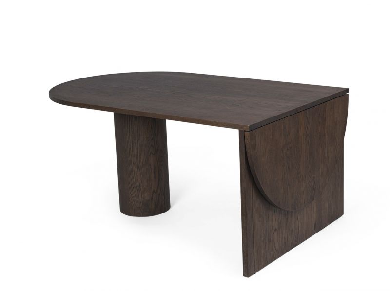 Pylo Dining Table Dark Stained Oak Ferm Living