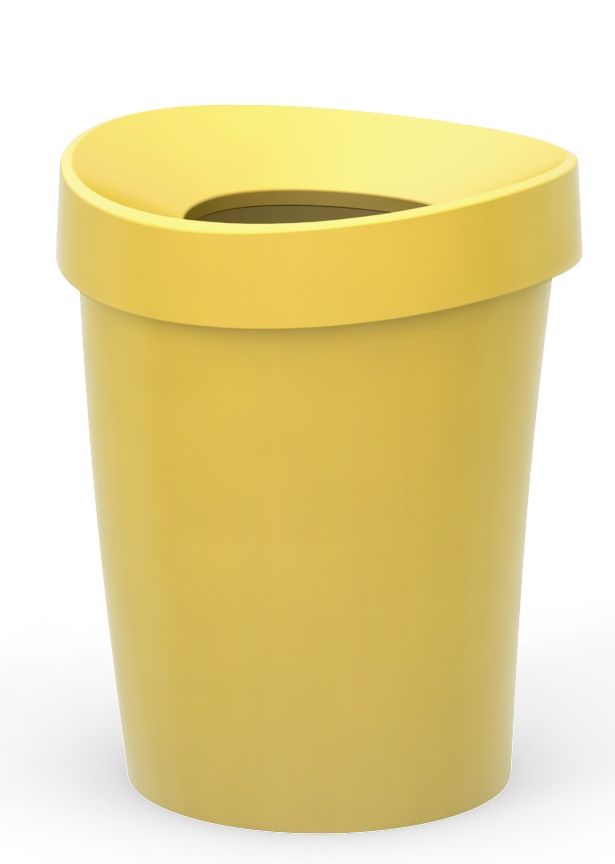 Happy Bin S Wastepaper Bin YELLOW Vitra SINGLE PIECES