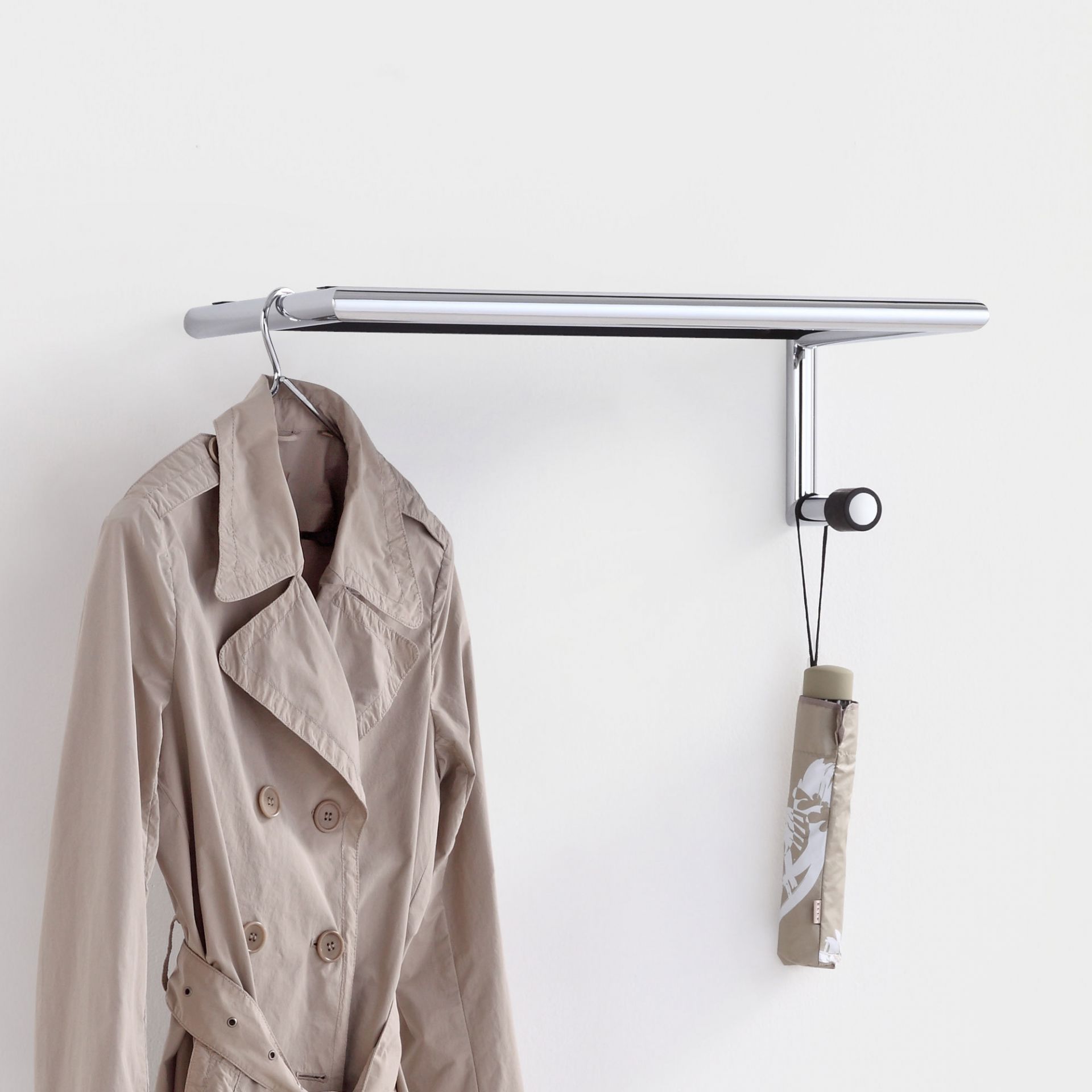 Link 55 Coat rack with hat shelf Mox