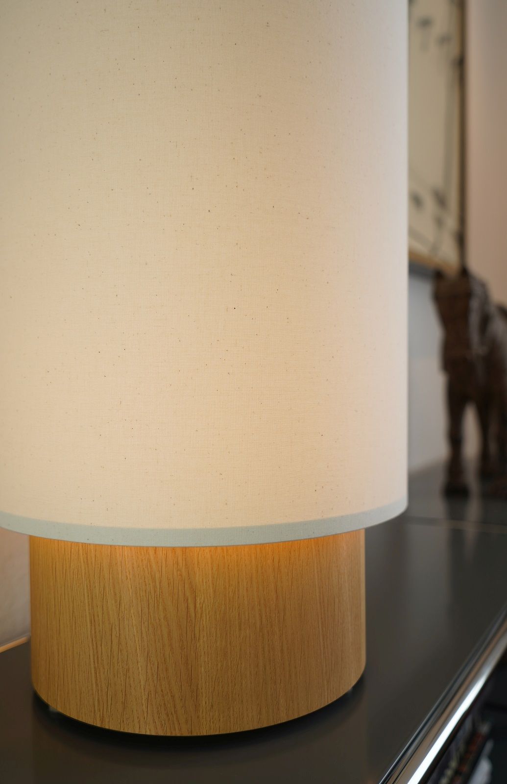 Hiro Floor lamp Floor lamp / Table lamp medium Maigrau