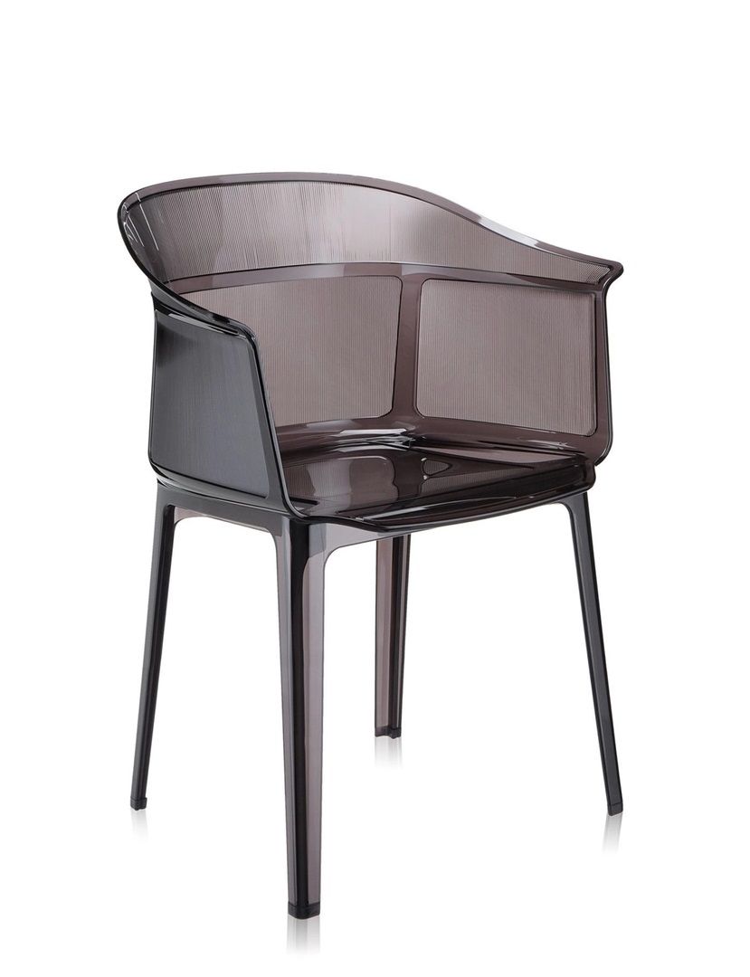 Papyrus Chair Set of 2 brown Kartell