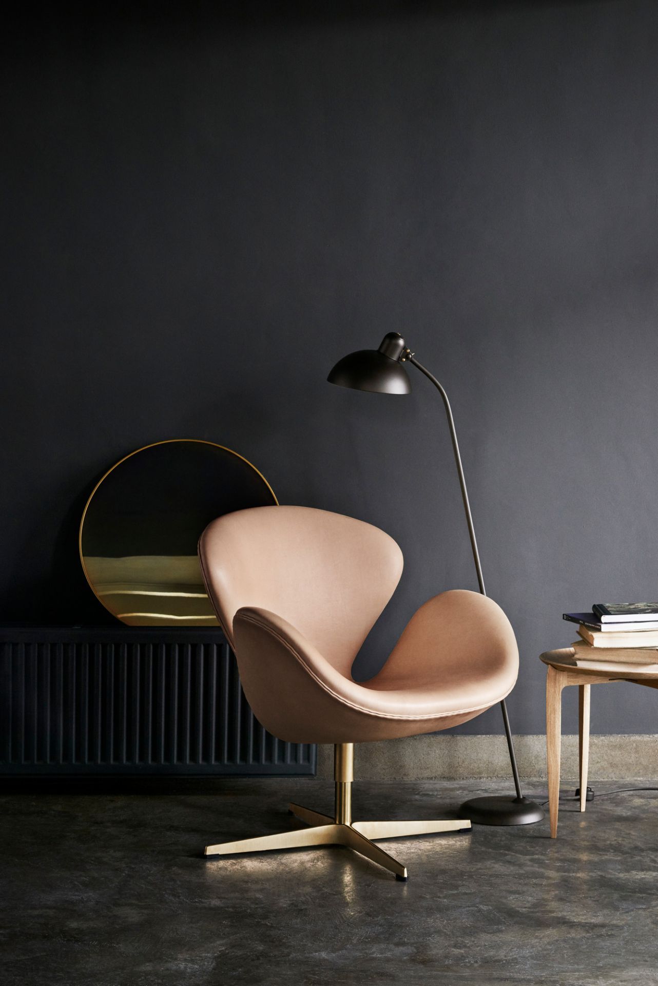 6556 F Floor lamp KAISER idell Fritz Hansen