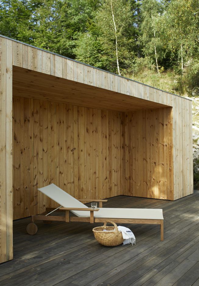 Pelagus Sunbed Armrest Armrest for Pelagus Sunbed Outdoor Skagerak by Fritz Hansen 