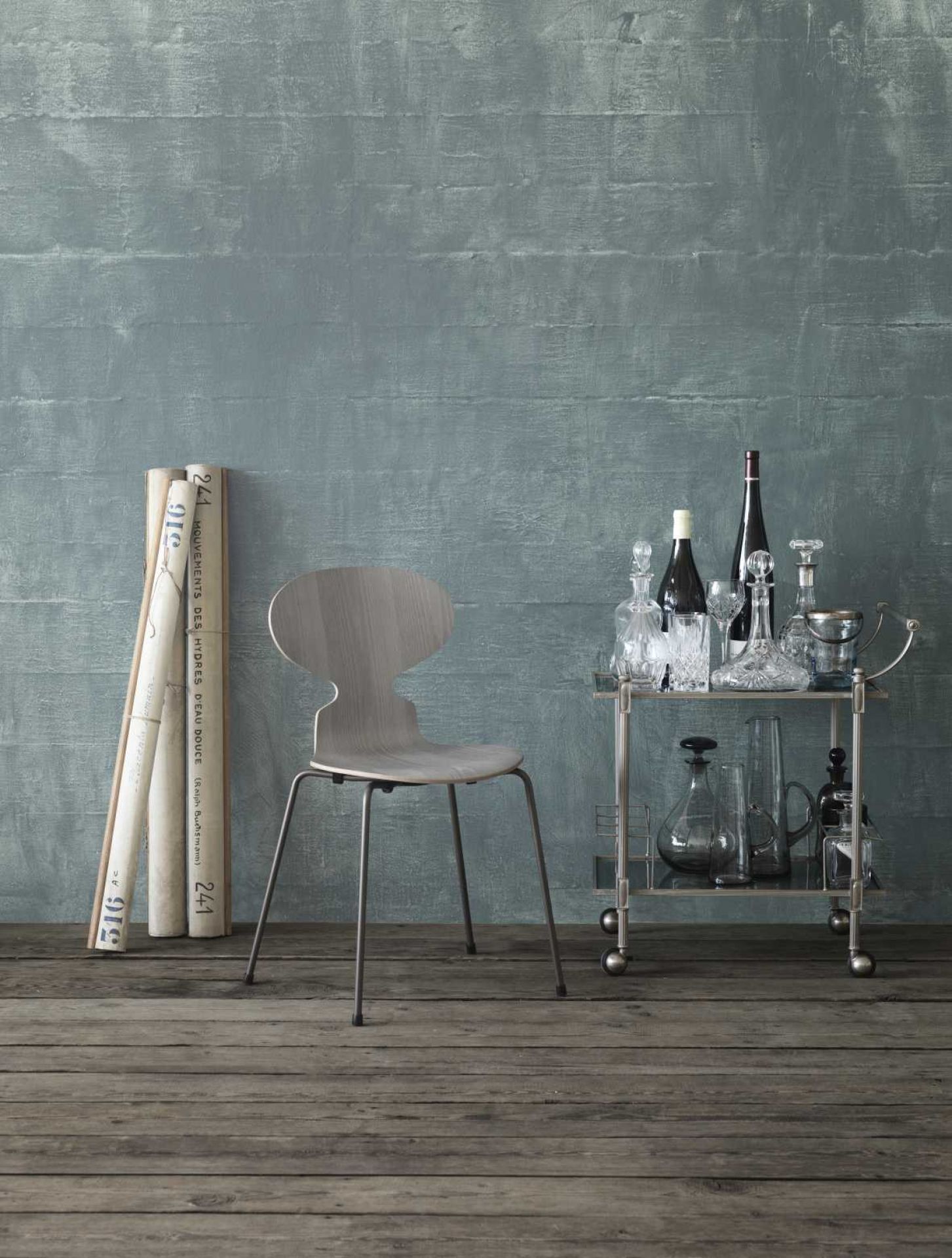 The Ant Chair 3101 4-leg frame Fritz Hansen 