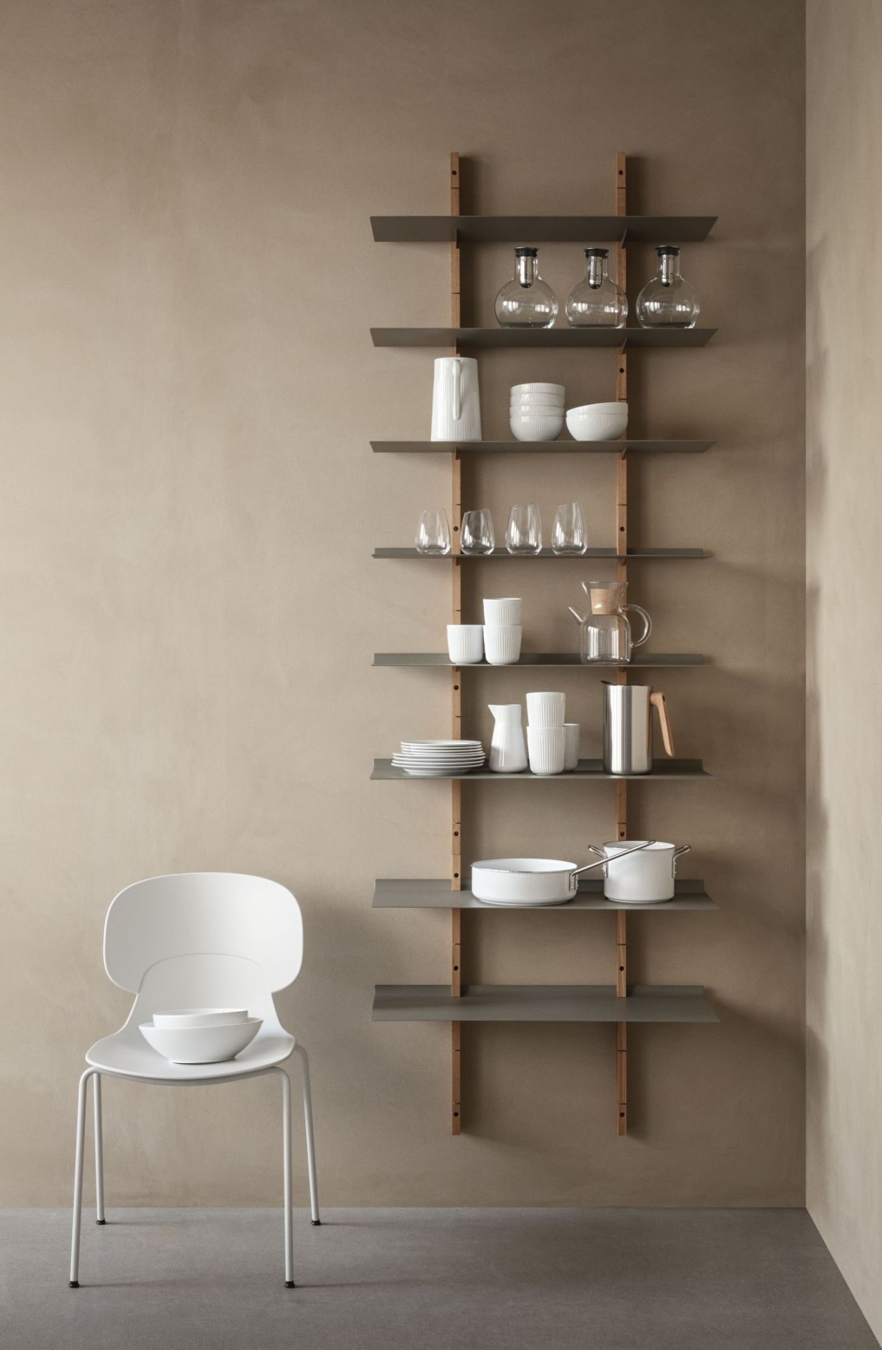 Smile Shelf Set Oak Eva Solo