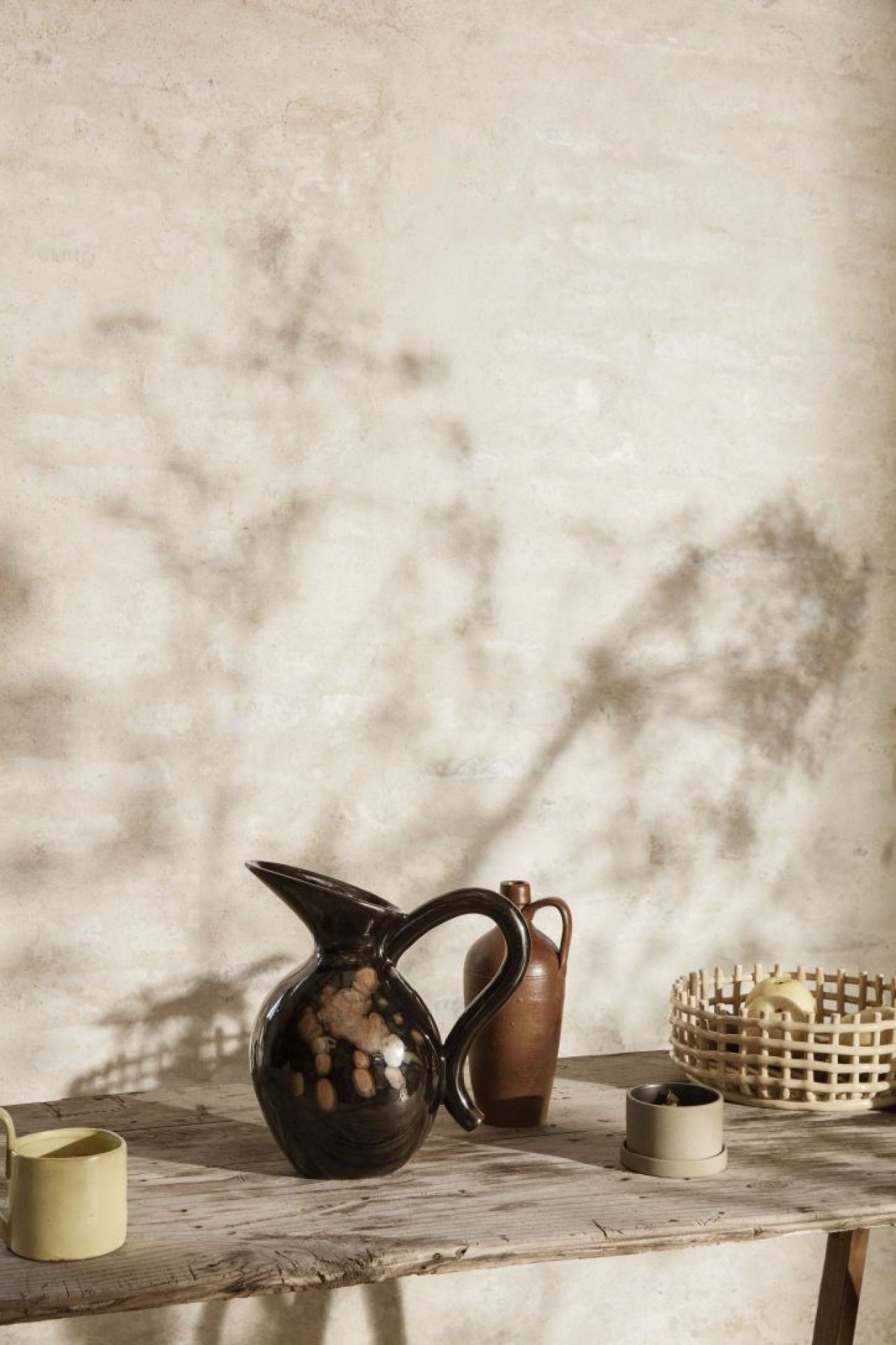 Ceramic Centrepiece Basket Cashmere Ferm Living