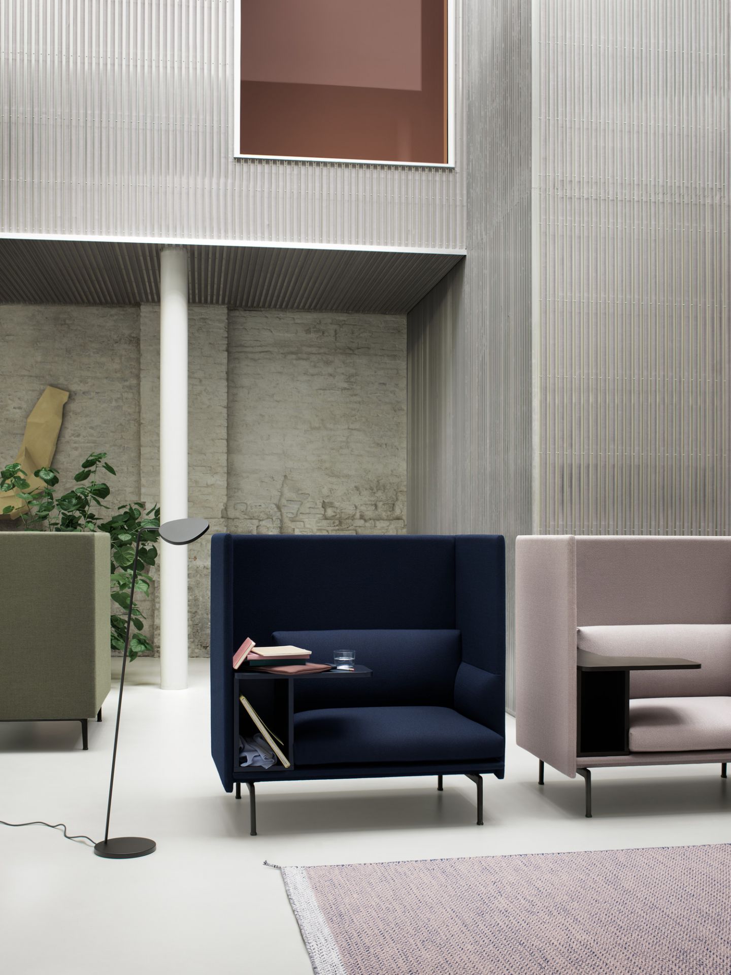 Outline 2-Seater Highback Sofa Muuto