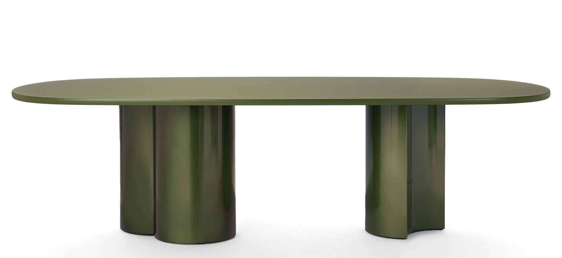 2325 Bol dining table W 260 cm Zanotta Algae matt