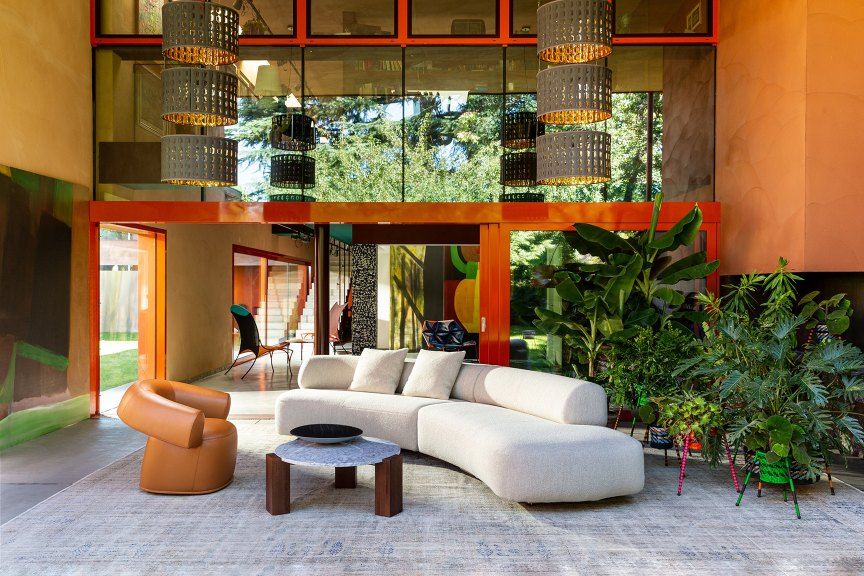 Gogan Sofa 3 seater Combination CA1 Moroso