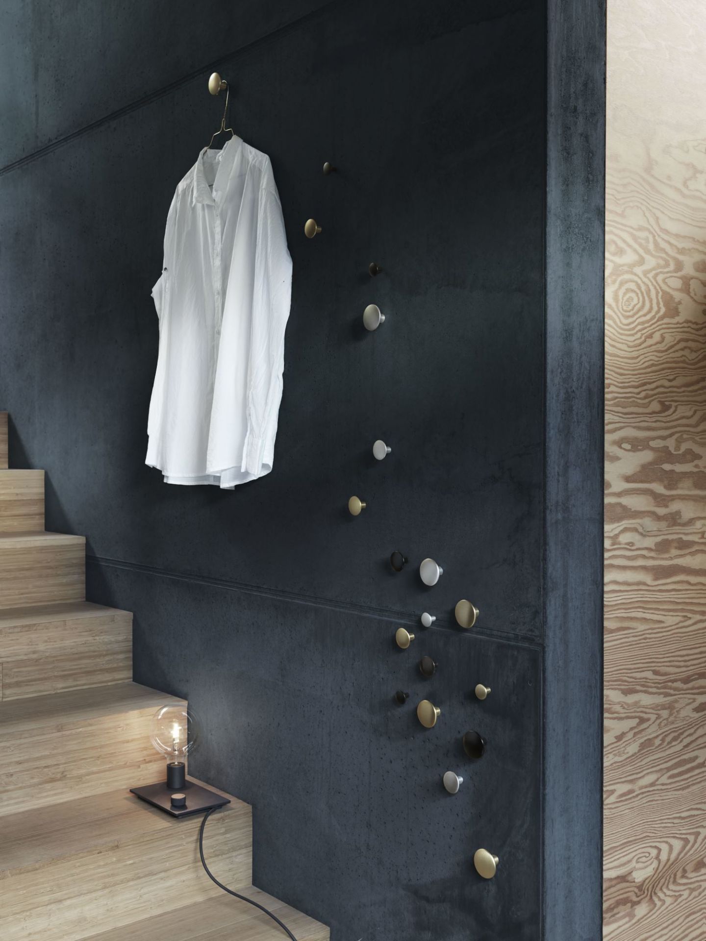 The Dots Coat Hook Set of 5 Muuto
