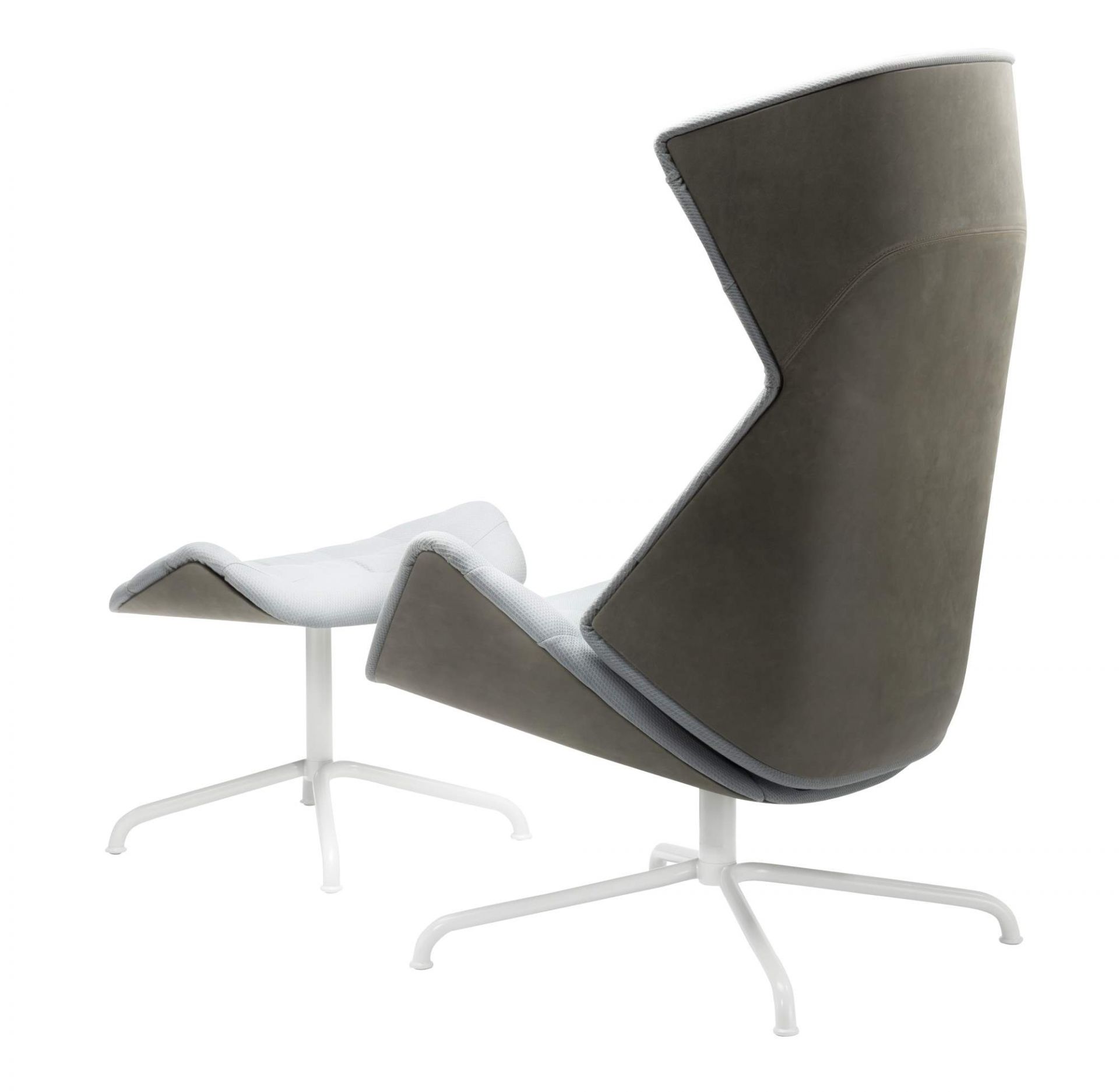 Stool for 808 Lounge armchair Thonet