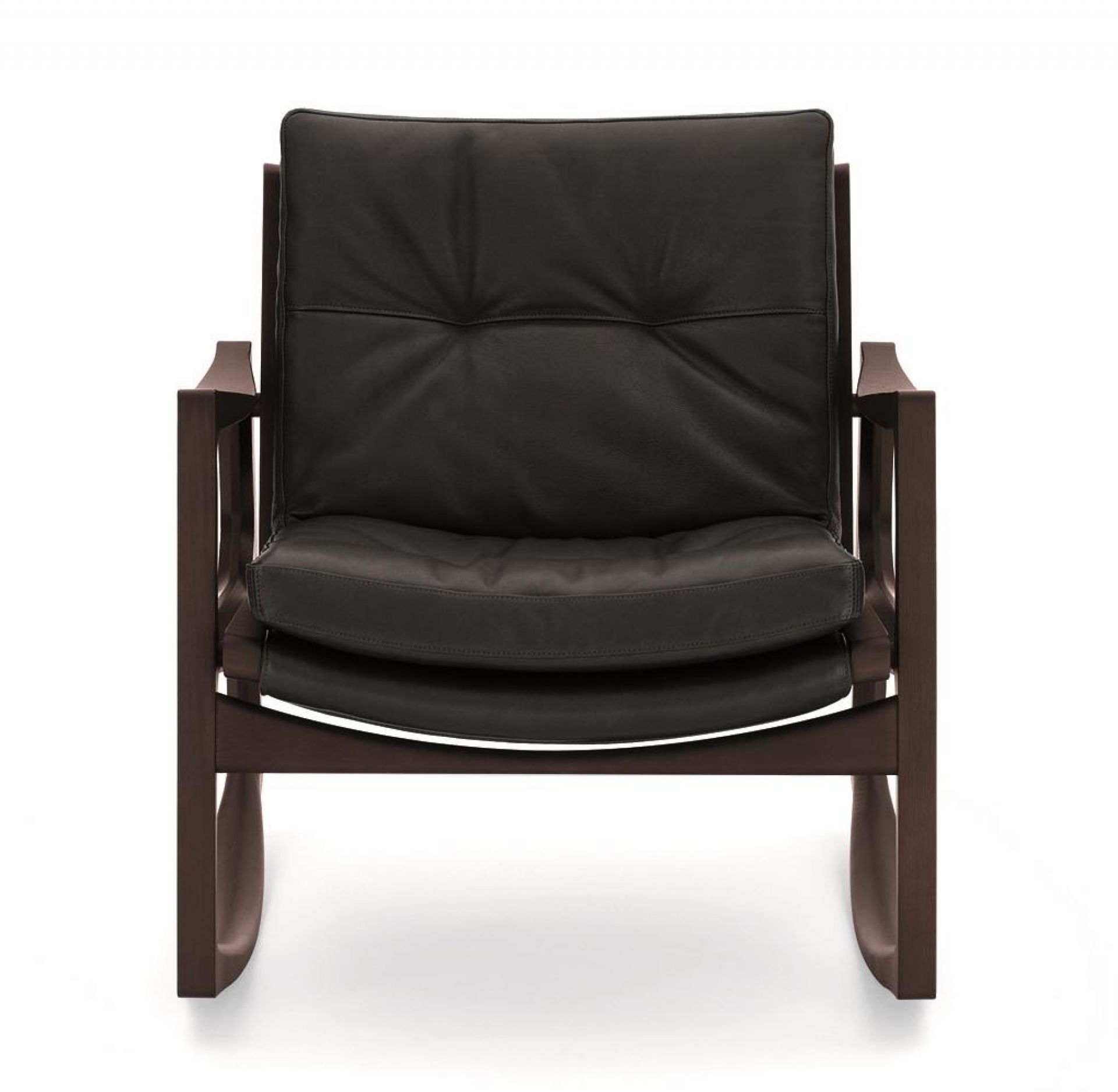 Euvira rocking chair upholstered ClassiCon