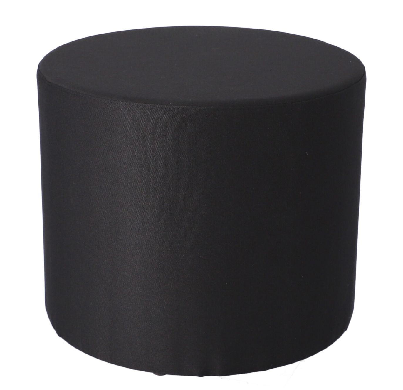 Rondo Pouf Ø 50 Black Jan Kurtz