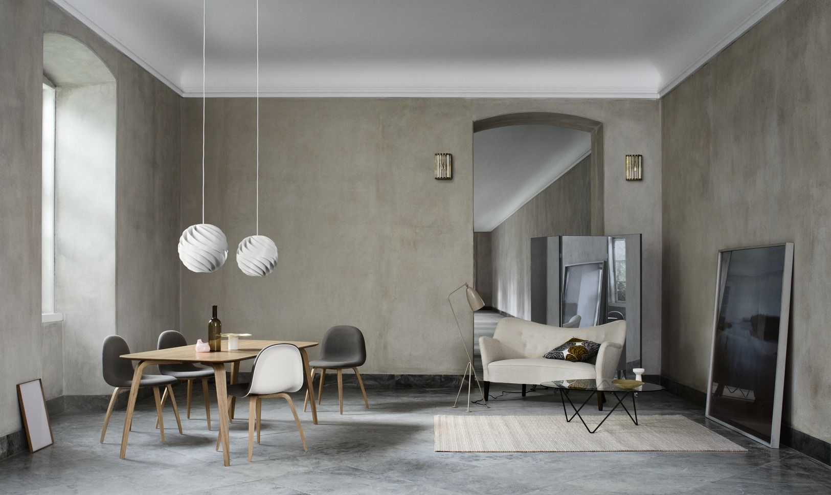 Gräshoppa / Grashoppa Floor light Gubi