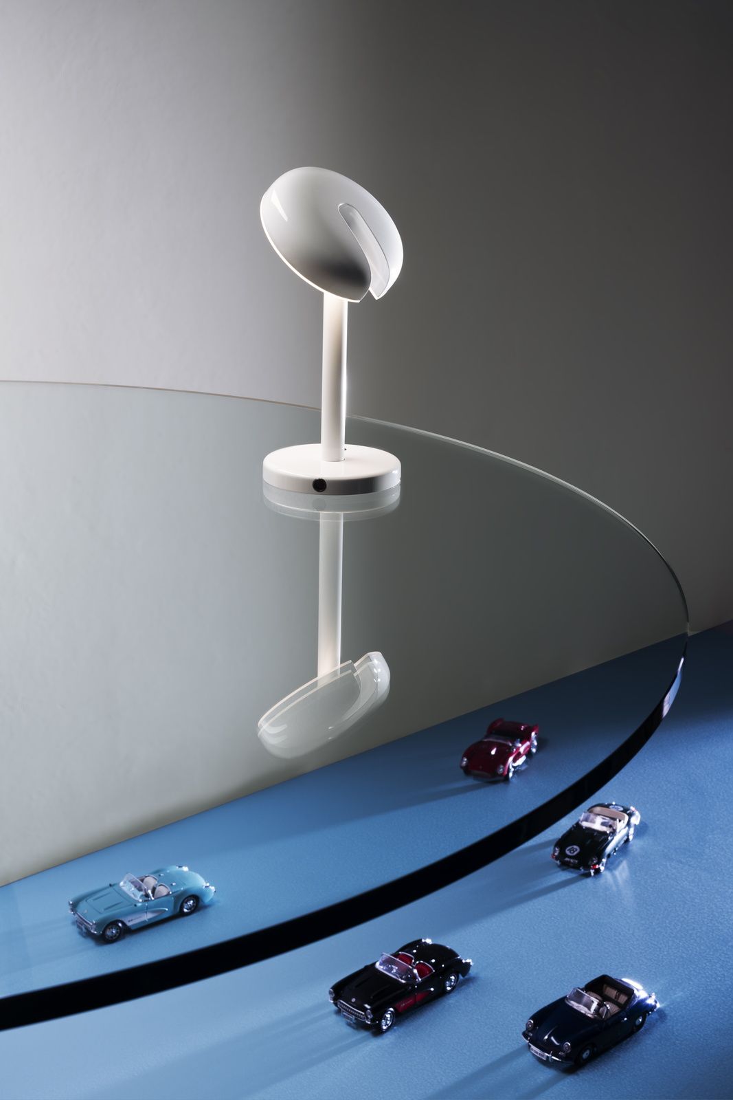 Cabriolette table lamp black Martinelli Luce