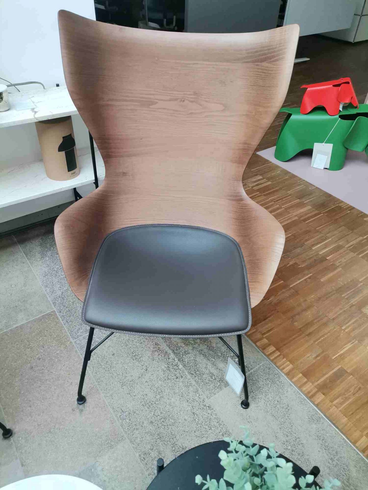 K/WOOD 4915 Armchair Kartell EXHIBITION PIECE 