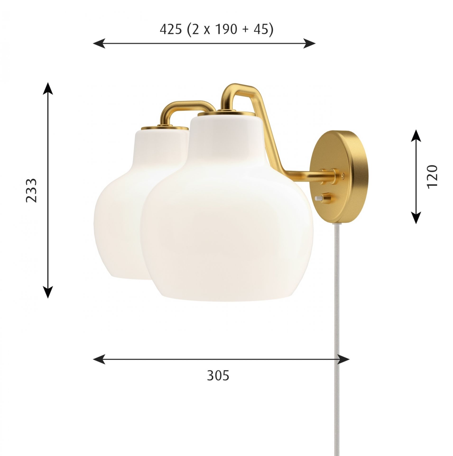 VL Ring Crown 2 Wall lamp Louis Poulsen 