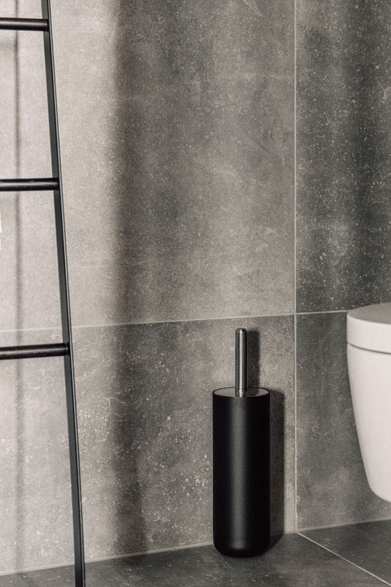 Toilet Brush Audo White