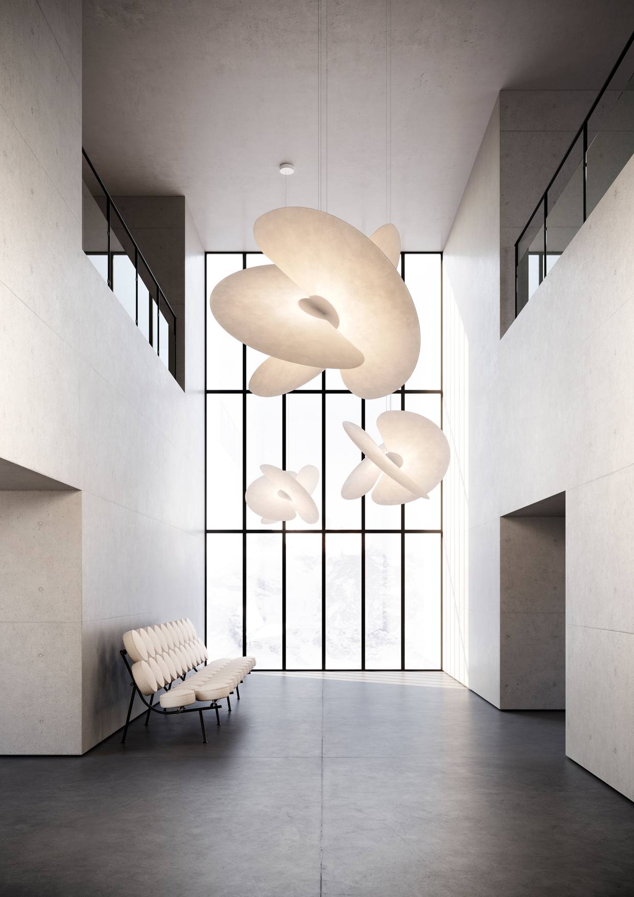 A06 2 Levante Pendant Light Luceplan