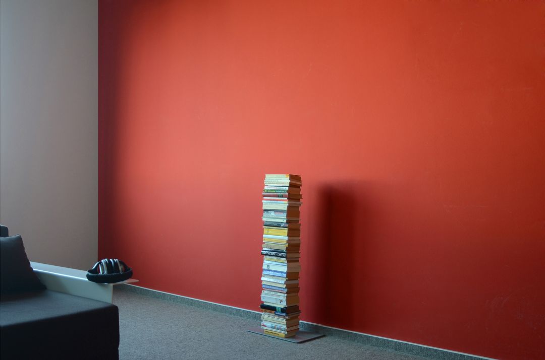 Booksbaum single upright shelf Radius 