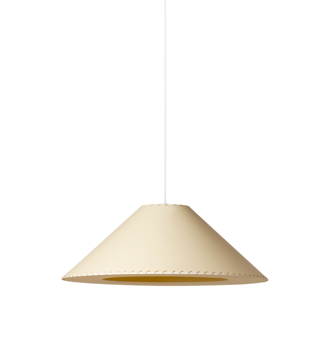 Sísísí cónicas planas MT5 Suspension lamp Ø64cm beige Santa & Cole