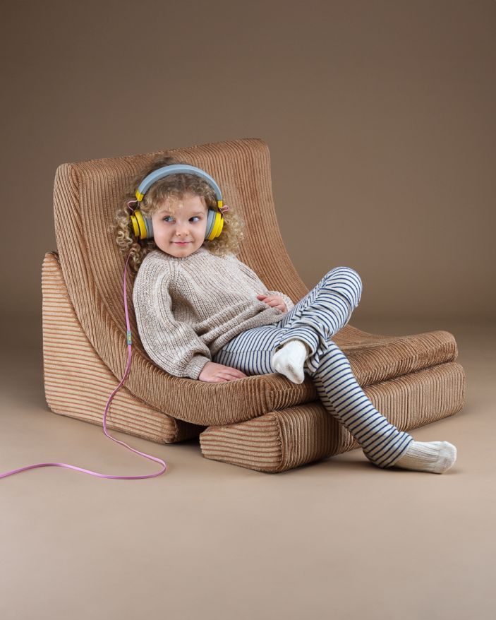 Moon children's armchair wide cord Wigiwama