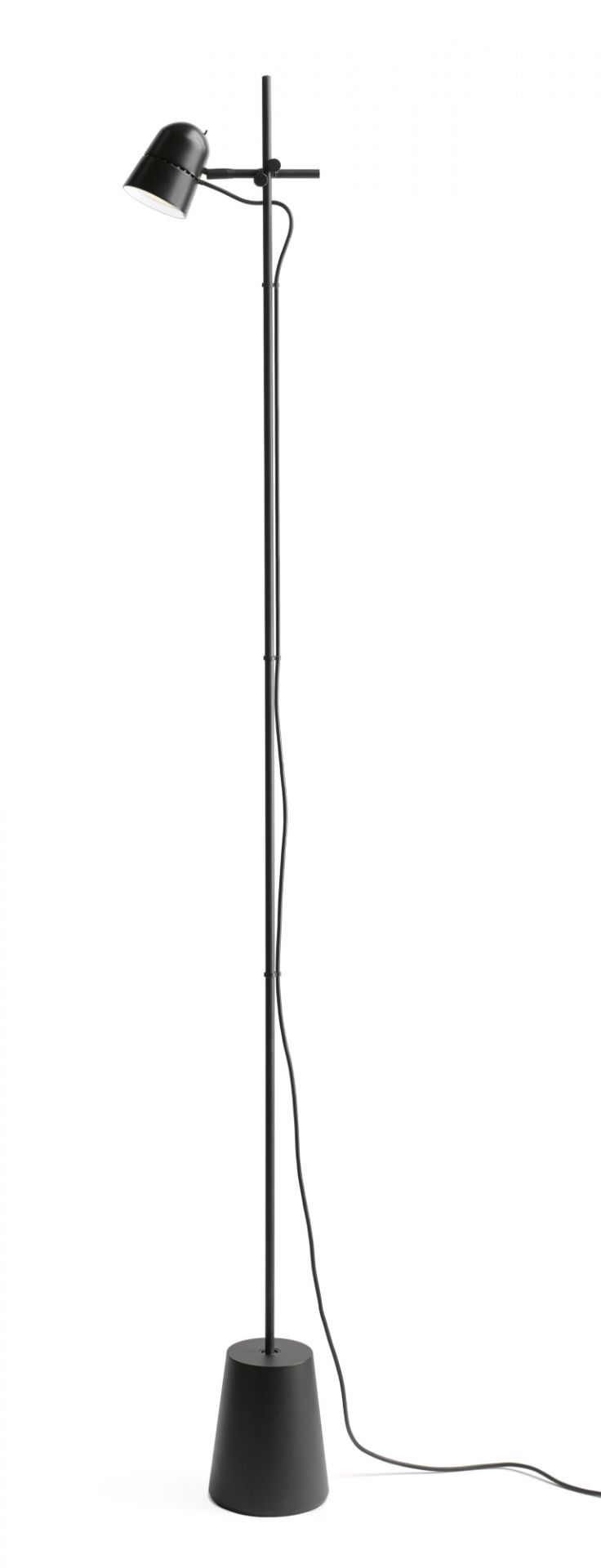 D73 Counterbalance Floor floor lamp including base Luceplan
