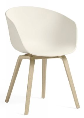 About A Chair AAC22 / AAC 22 Water-based varnish/White 10 Hay SINGLE PIECES