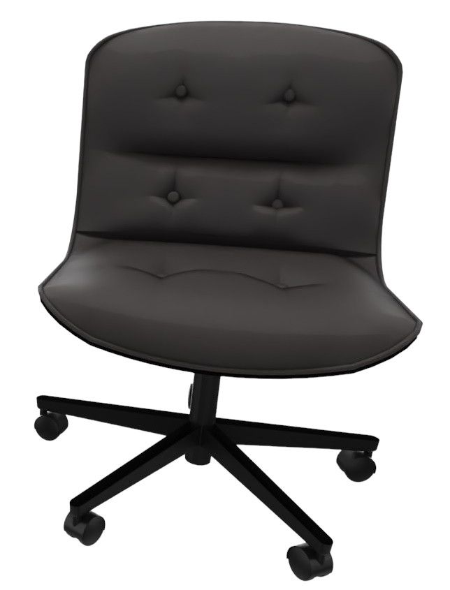 Pollock Executive swivel chair without armrests Knoll International