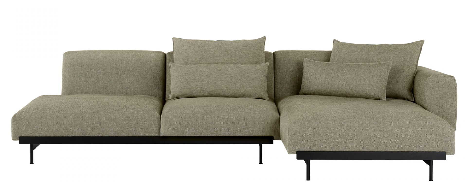 In Situ Modular Sofa 3-Seater Chaise Longue Muuto