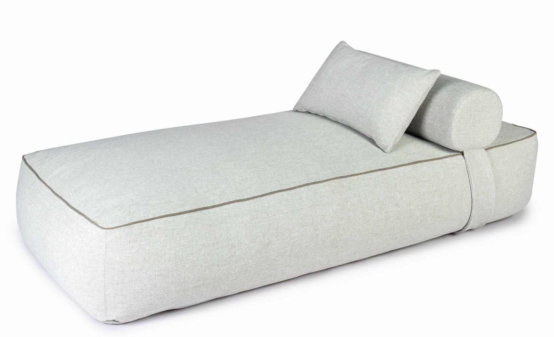 Lounge Cushion for Maliha Lounge Chair or Lounge Bed Outdoor Weishäupl Pebble