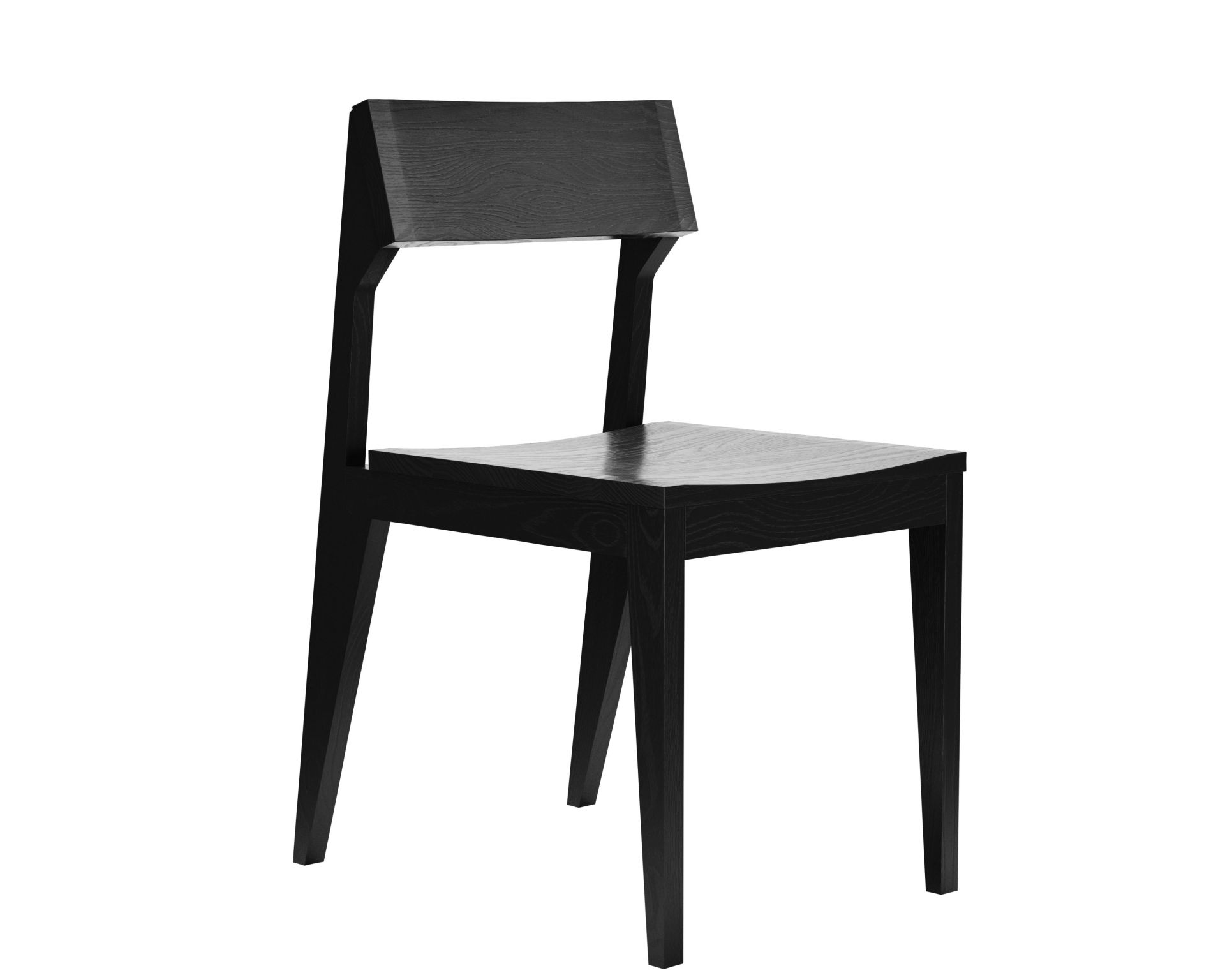 SCHULZ Chair Black / Plastic Glides OUT SCHULZ Chair Black / Plastic Glides OUT