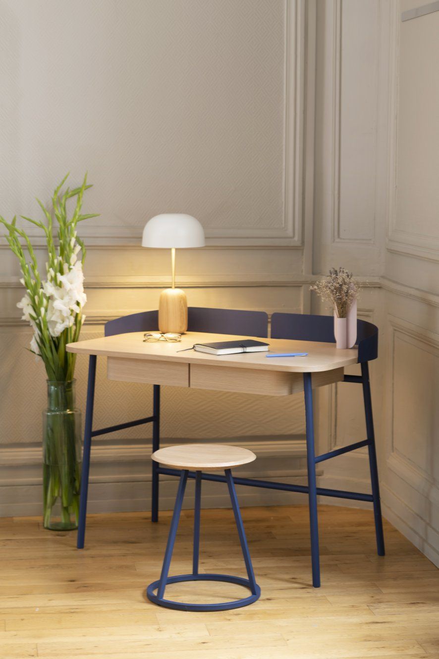 Victor desk Hartô Blue matt