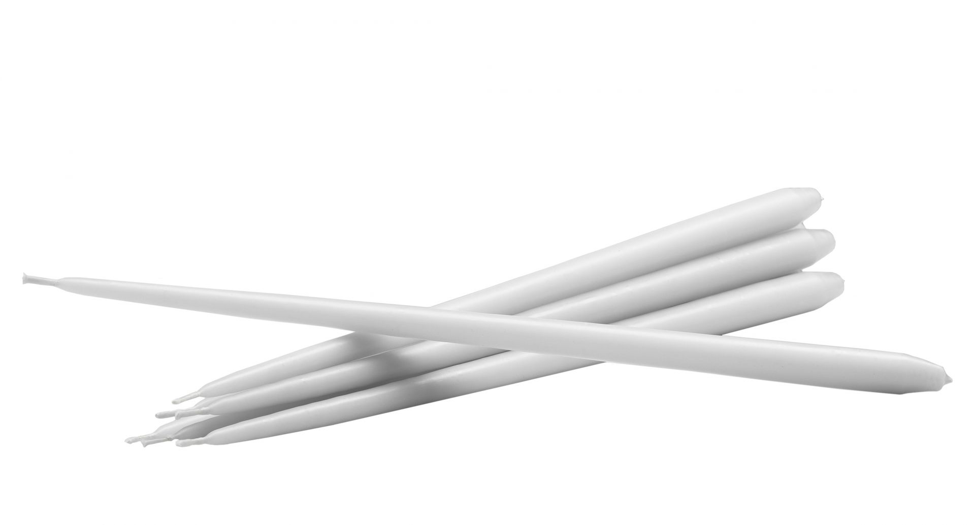 Candes set of 6 white Stoff Nagel