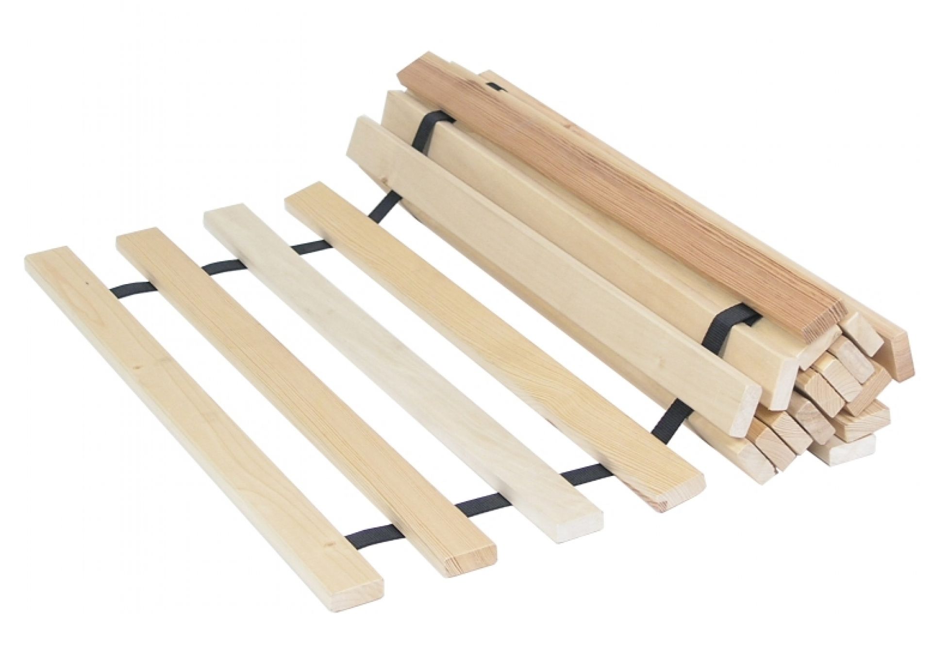 Roll-up slatted frame solid wood Nils Holger Moormann