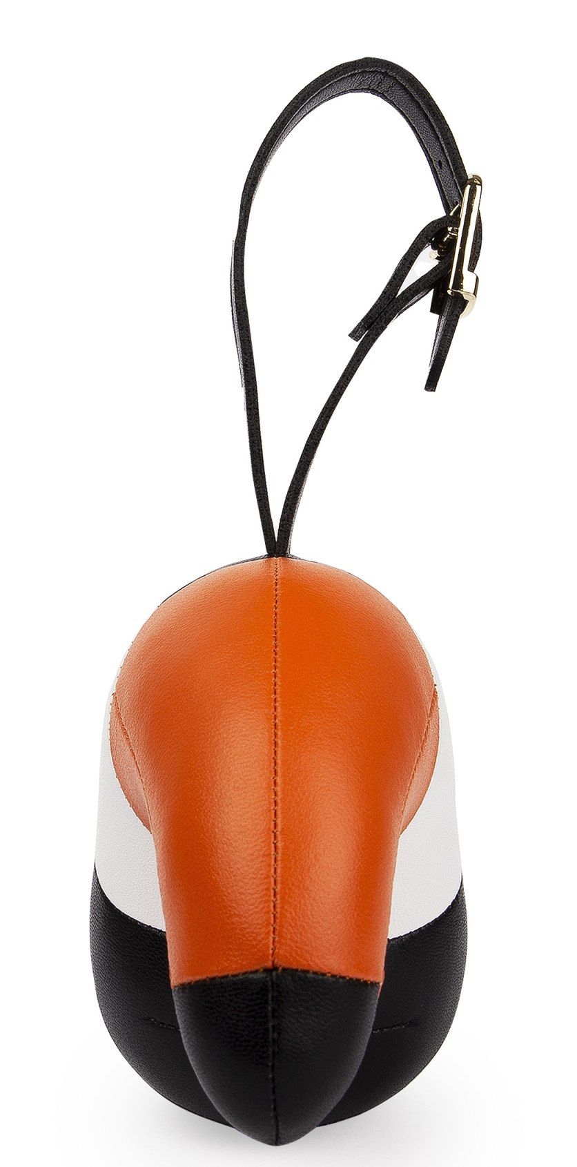Bag Charm Bag Pendant Toucan Toco Black / Orange Züny 