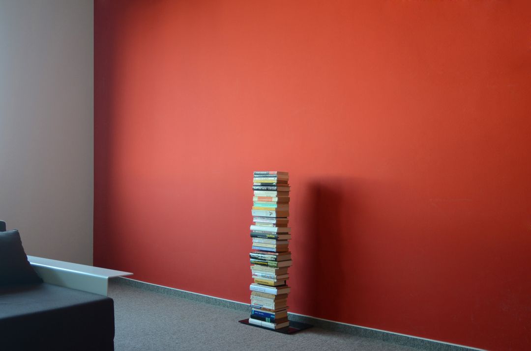 Booksbaum single upright shelf Radius 