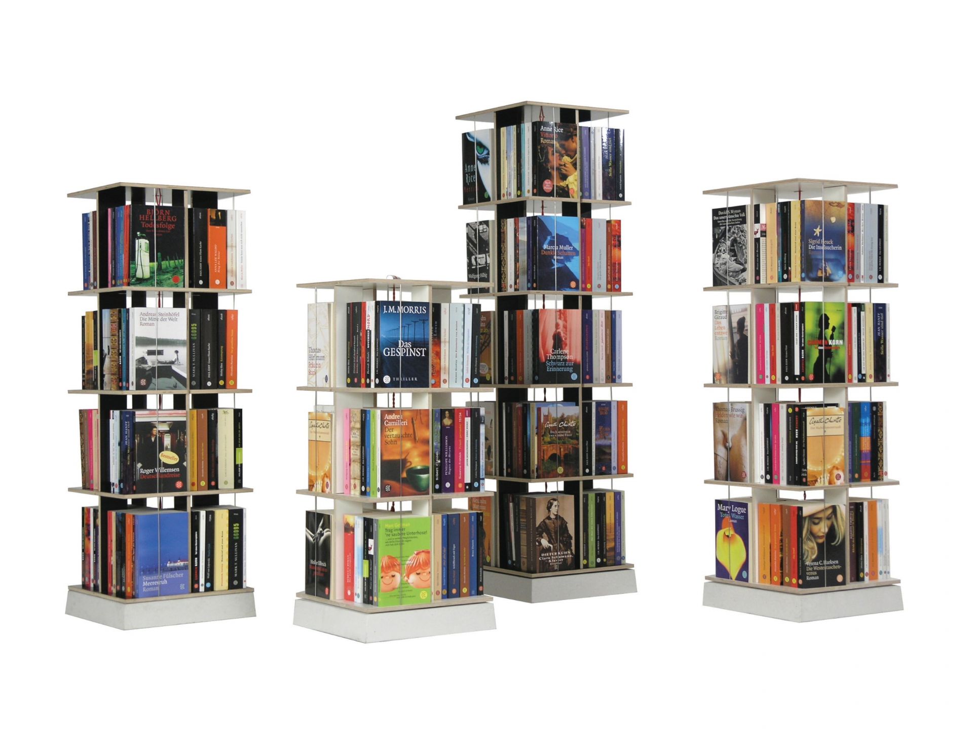 Buchstabler bookshelf, dvd-shelf Nils Holger Moormann