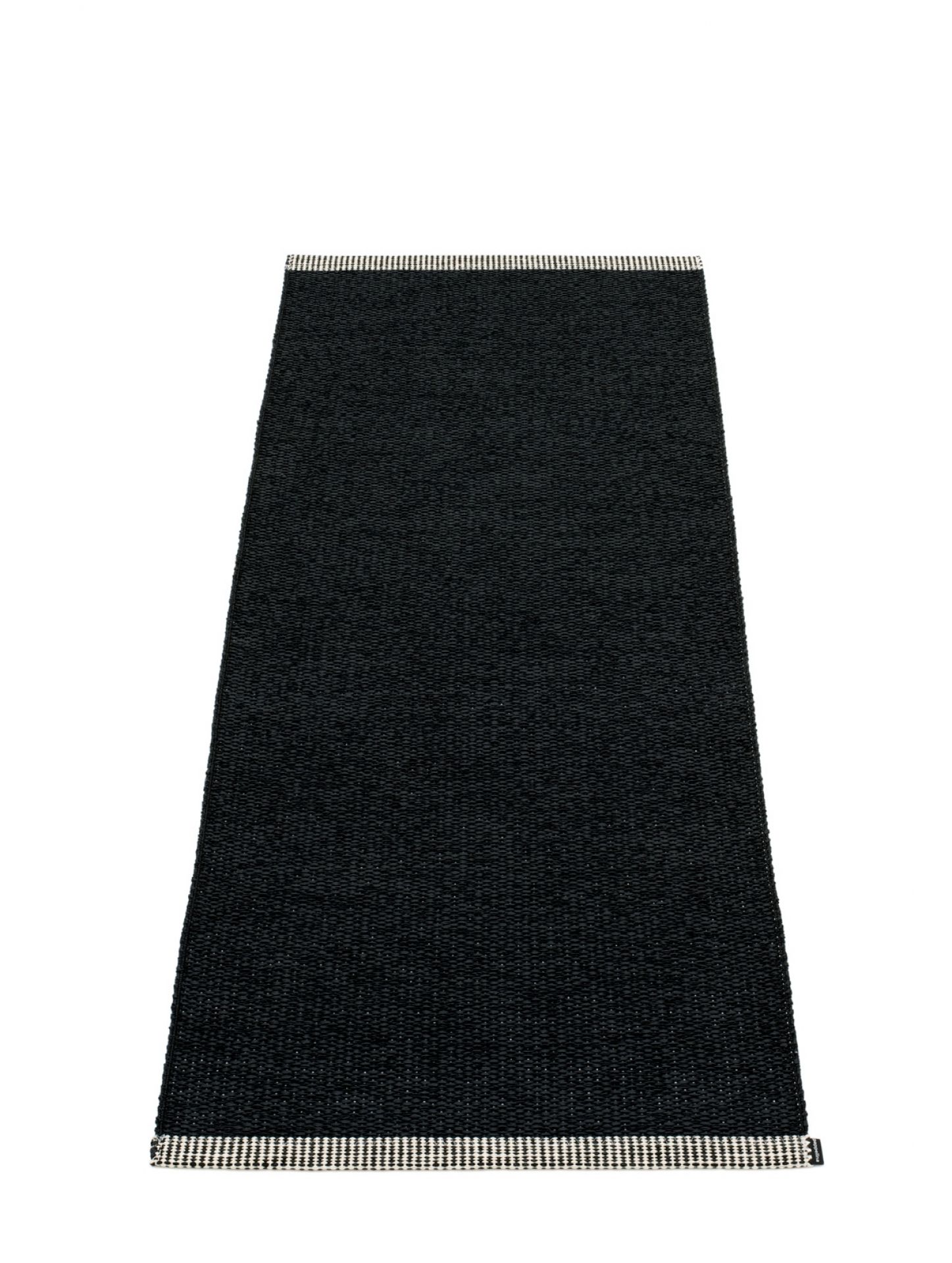 Mono Plastic Carpet 60x150 Pappelina Black
