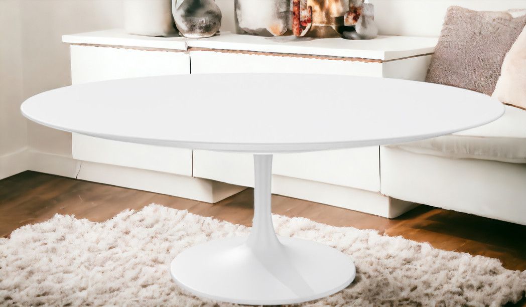 Saarinen oval coffee table H 39 cm Knoll International  