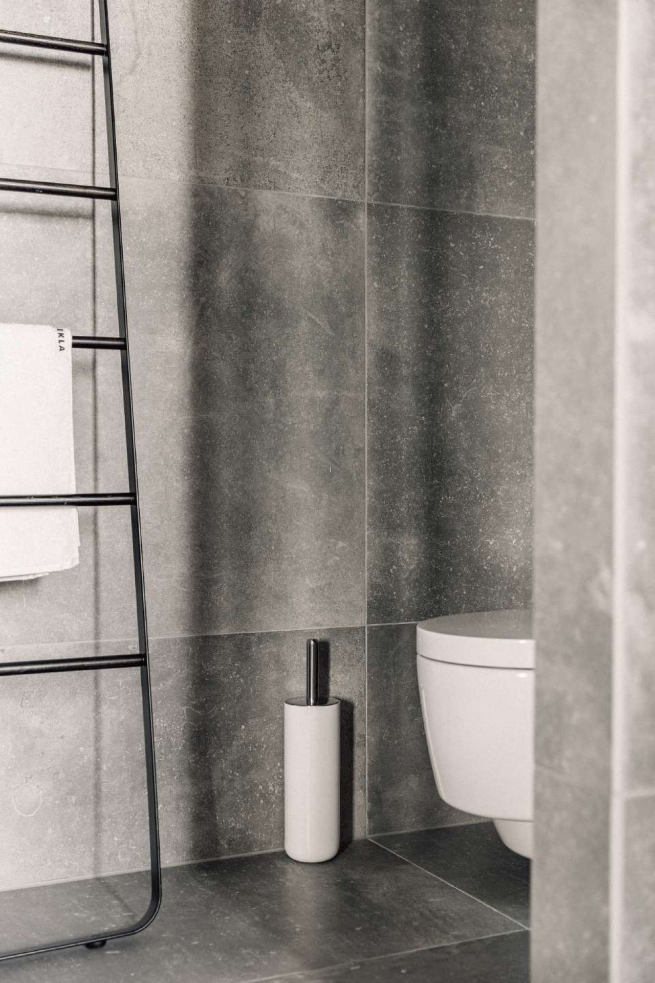 Toilet Brush Audo White