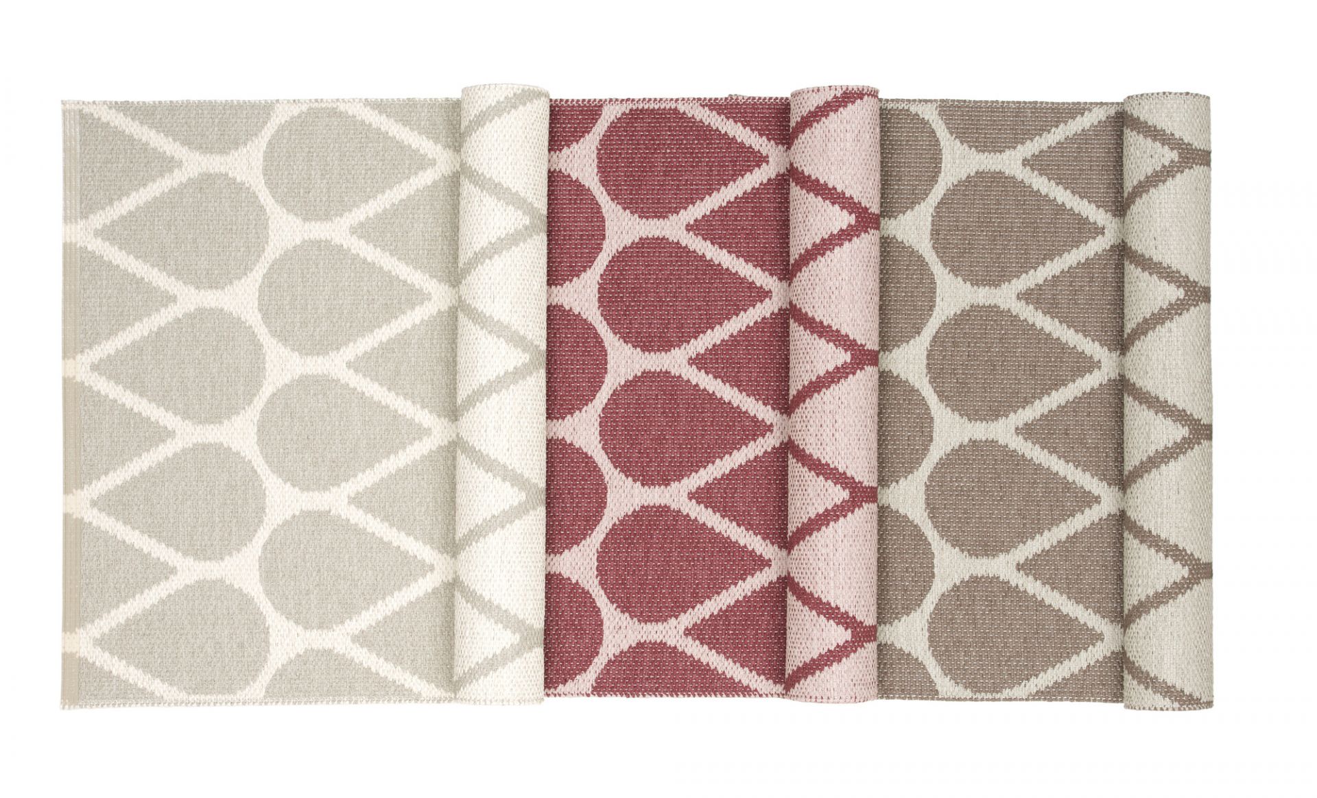 Otis Plastic Carpet 70x50 cm Pappelina Linen-Vanilla