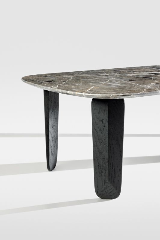 Kuyu Marble Rectangular Marble Coffee Table Rectangular Zeitraum