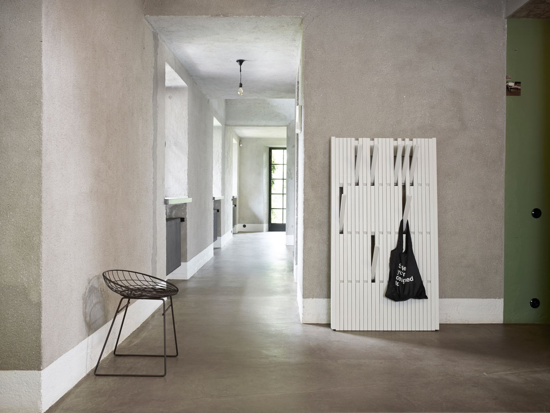 Piano wall coat rack large PER/USE