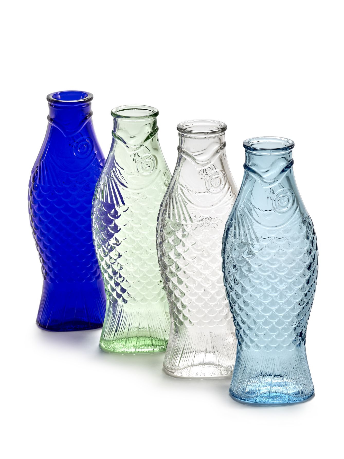 Fles Bottle Fish green Serax