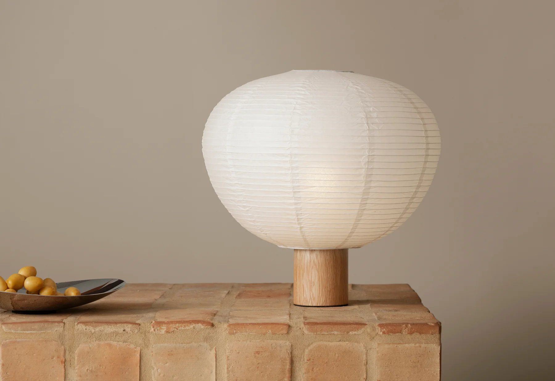 Kami rice paper table lamp Blomus